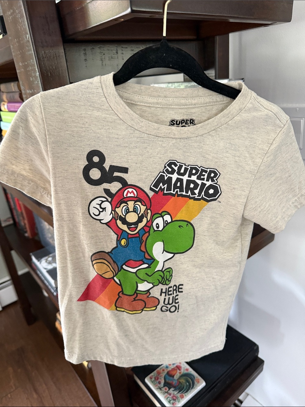 Super Mario tee shirt 4T